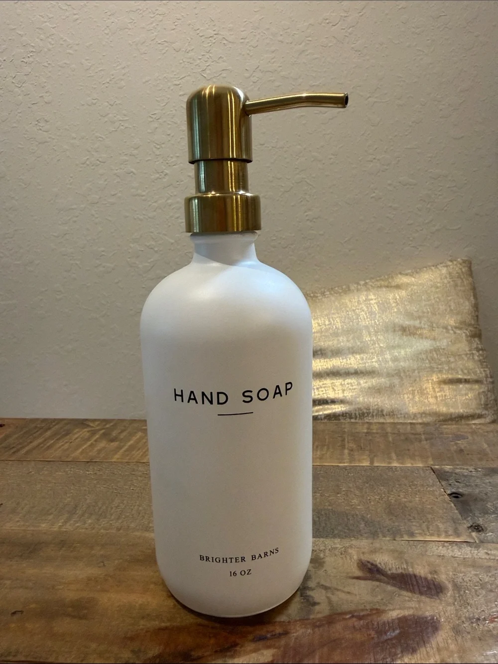 Briggter barns hand soap 16oz reusable pump